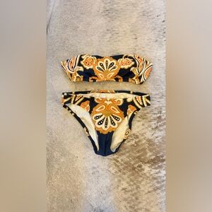 J.Crew Vibrant Floral Bikini Set Size Small